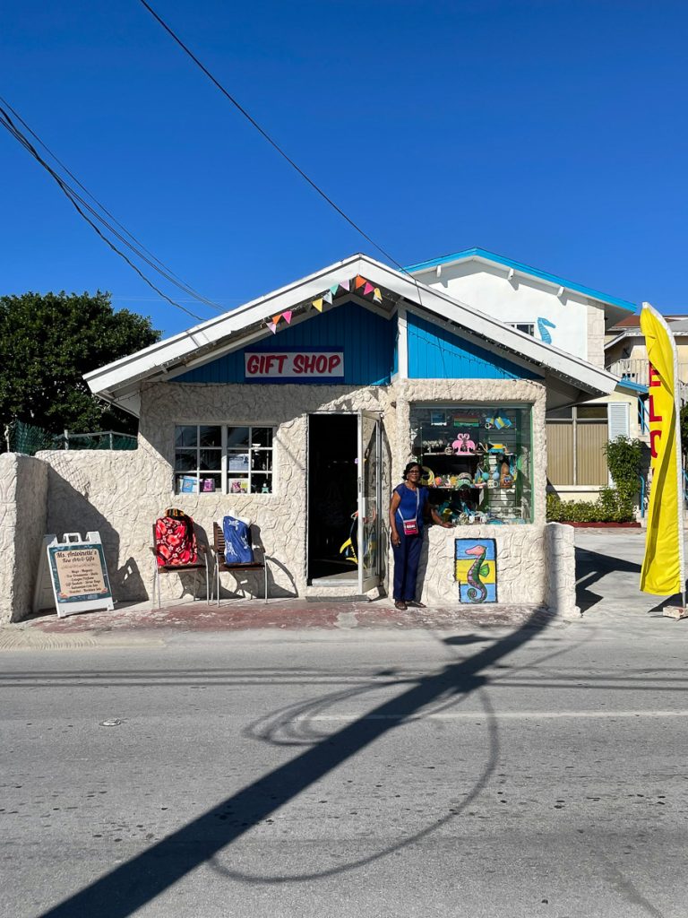 Ms. Antoinette's shop in Bimini